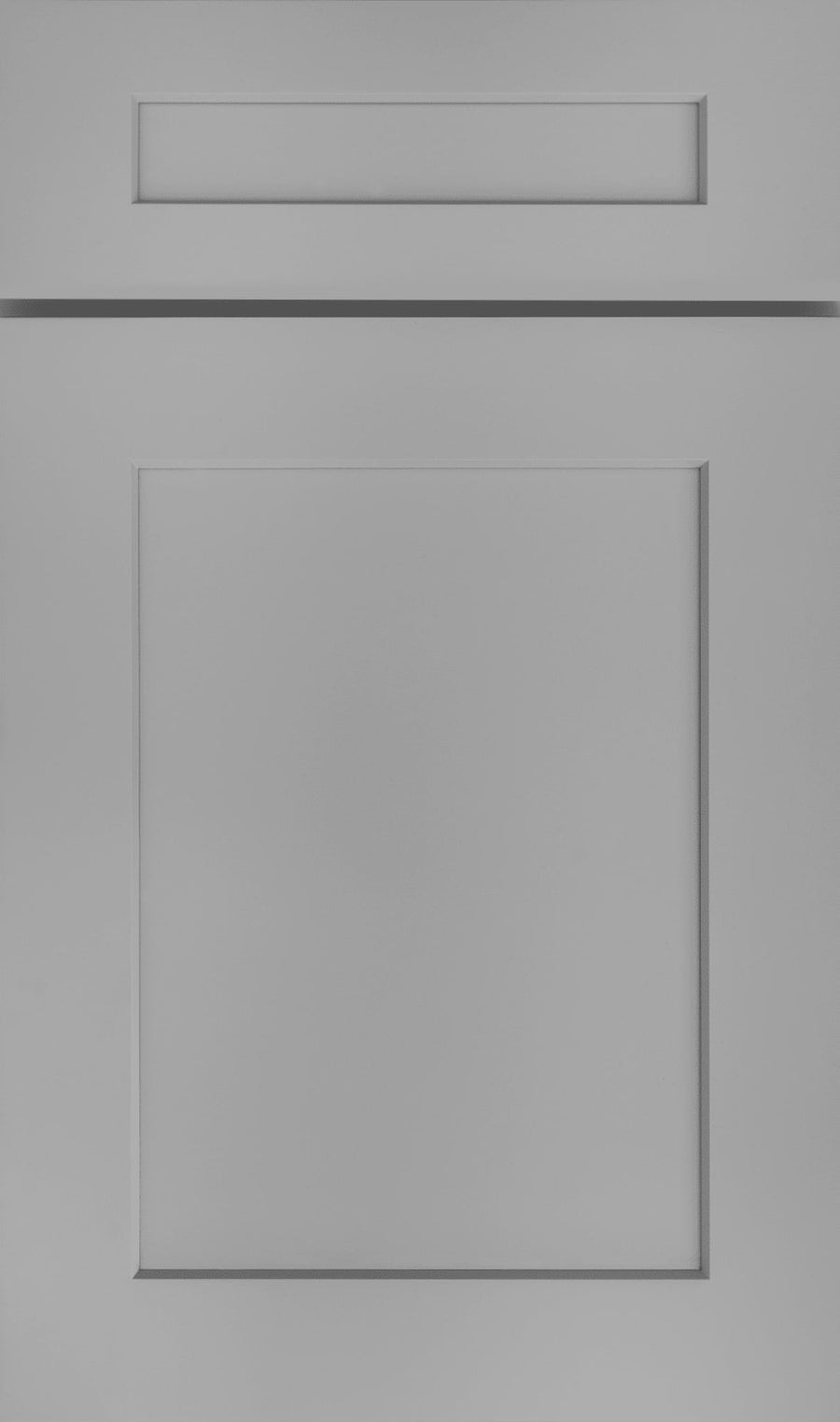 Cool Grey cabinet door sample