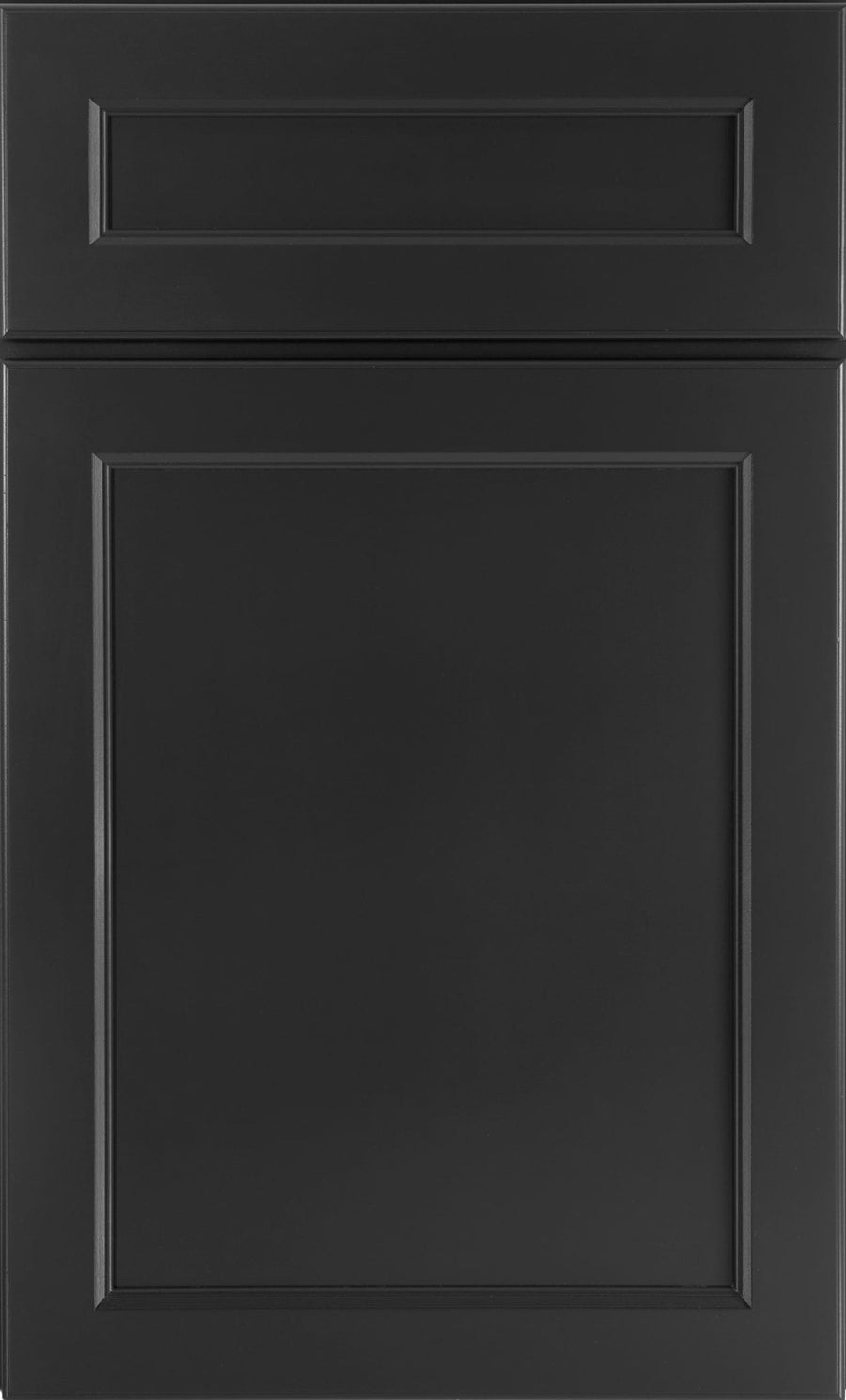 Charcoal cabinet door sample