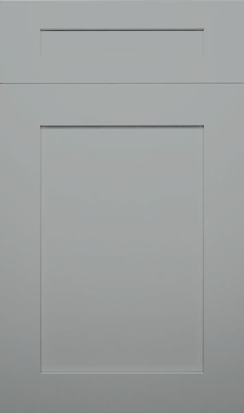 Grey Shaker cabinet door sample