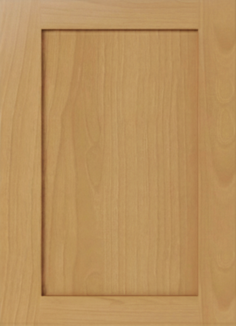 Caramel Maple Shaker cabinet door sample