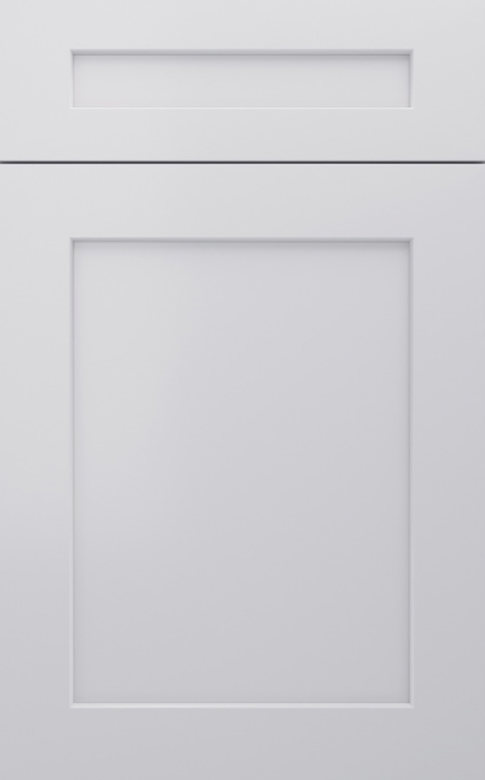White Slim Shaker cabinet door sample